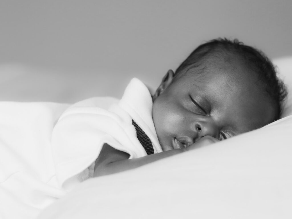 sleepy baby