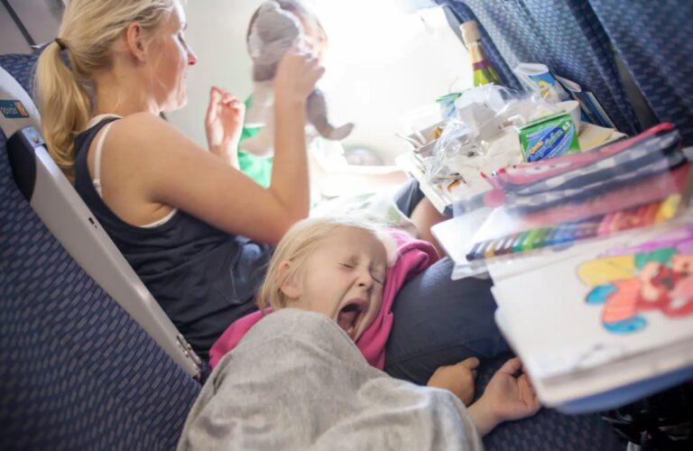 Flying with kids
