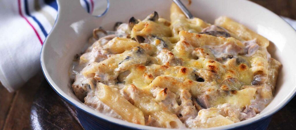 Penne and Tuna Casserole