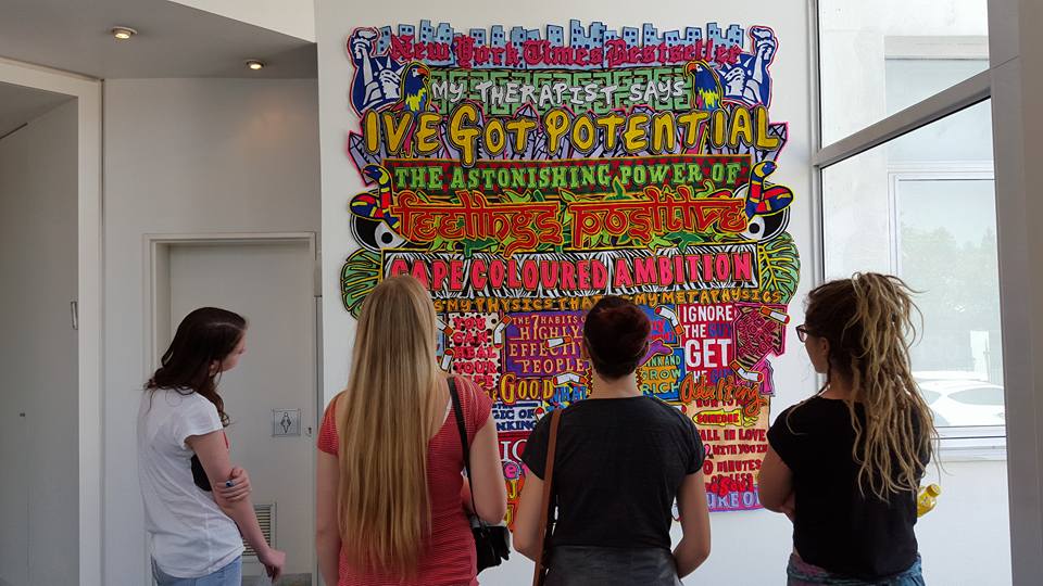 teenagers at a special school