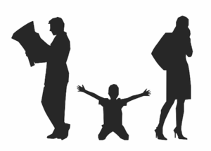 divorce child in the middle