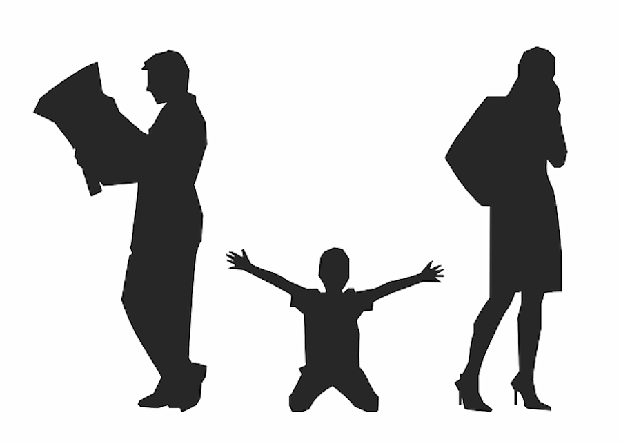 divorce child in the middle