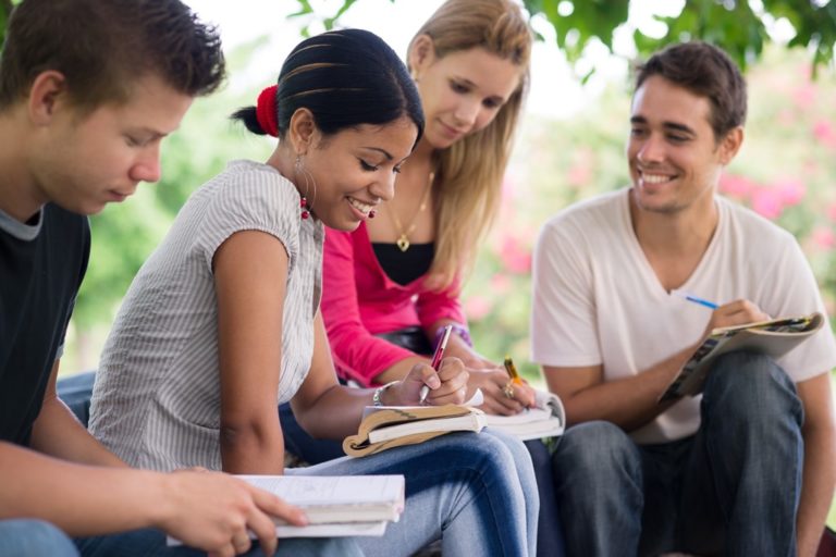 teenagers condoms group socialising