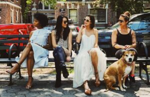 friendships moms bench