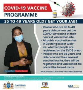 vaccines over 35yrs