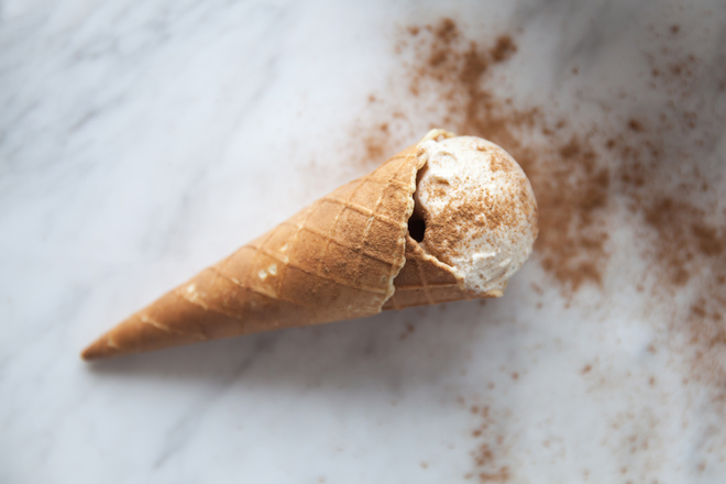 milk tart ice cream