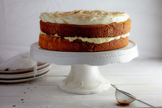 milk tart layer cake
