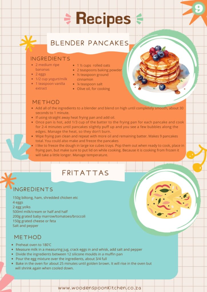 lunchbox guide and recipe
